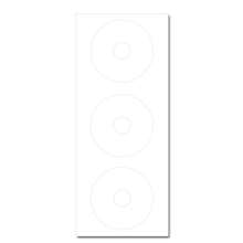 Etiqueta glossy para mini cd 8cm