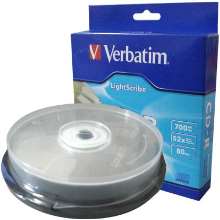 Cd-r verbatim lightscribe 52x