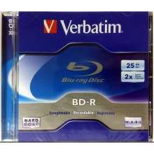 Dvd blu ray bd-r verbatim 25gb 2x