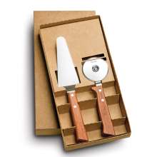 Conjunto pizza aço inox 02 peças naturalle tramontina