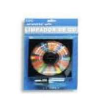 Limpador de cd com refil