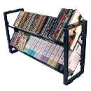 Rack MIX p CDs/DVDS -MODULAR - R$ 72,80