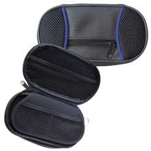 Estojo p/ game aztec p01.000 psp ds emborrachado preto e azul