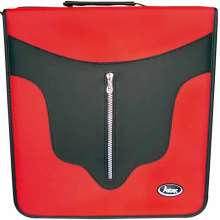Porta cd c06.116 p/ 116 mídias aztec , interior especial em tecido top de linha 
