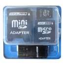 MICRO SD + 3 ADAPT. 2G DANE ELEC - R$ 30,19