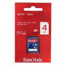 Cartão memória 4gb sdhc sandisk - R$ 22,47