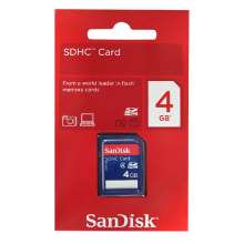 Cartão de memória 4gb sdhc sandisk