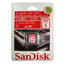 Cartão memória sandisk videohd 4gb  - R$ 78,90