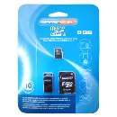 Micro sdhc + 2 adapt. 8gb dane elec - R$ 74,50
