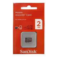 Cartão de memória micro sd 2gb sandisk