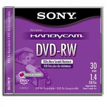 Mini dvd-rw 8cm sony 1.4gb
