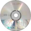 Dvd+r philips 4.7gb 120min - R$ 0,89
