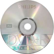 Dvd+r philips 4.7gb 120min 16x