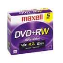 Dvd+rw maxell 4.7gb 120min lacr - R$ 3,93