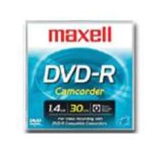 Mini dvd-r maxell camcorder 8cm