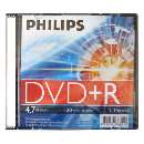 Dvd+r 4,7gb 120min 16x philips - R$ 1,08