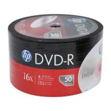 Dvd-r 4,7gb 16x 120min hp virgem
