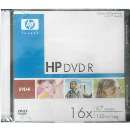 Dvd-r 4,7gb 16x 120min hp - R$ 1,19