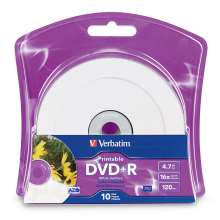 Dvd+r verbatim 16x 4,7gb 120min