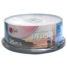 Dvd-rw lg 4.7gb 120min 2x