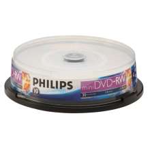 Mini dvd-rw 8cm philips 1.4gb