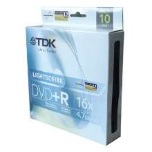 Dvd+r lightscribe tdk 16x 4,7gb