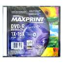 Dvd-r lightscribe maxprint lacrado - R$ 2,70