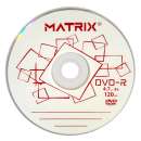 DVD-R 4,7GB 8X 120min Matrix - R$ 0,45