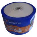 Dvd-r printable 4,7gb 16x verbatim - R$ 0,91