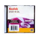 Dvd+r 8,5gb double layer 8x kodak - R$ 3,40