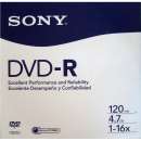 Dvd-r 4.7Gb 16x 120min Sony - R$ 2,15