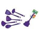 Conj. utensílios nylon - R$ 20,96