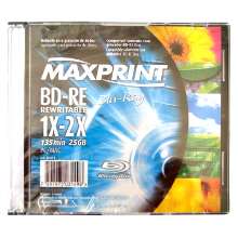 Bd-re blu-ray regravavel 25gb maxprint