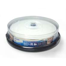 Midia bd-r 25gb printable 4x 135 hd min blu-ray philips