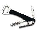 Saca-rolhas e abridor inox - R$ 15,60