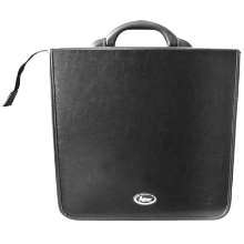 Porta cd f01.520 de couro aztec p/ 520 mídias