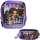 Mochila escolar city girl roxa + estojo - R$ 26,23