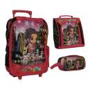 Mochila escolar city girl rosa - R$ 49,35