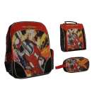 Mochila escolar racing moto verm. - R$ 38,35