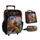 Mochila escolar bike boy vermelha - R$ 49,35