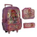 Mochila escolar ice cream roxa - R$ 50,84