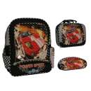 Mochila escolar power speed cinza - R$ 44,84