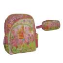 Mochila escolar pretty girl rosinha - R$ 26,23