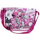 Bolsa de ombro rock and roll Rosa - R$ 36,50