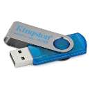 Pen drive kingston ciano 4gb 101 - R$ 29,70