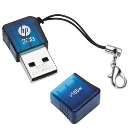 Pen drive 2gb hp azul mini - R$ 24,70