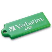 Pen drive 4gb verbatim tuff-'n'-tiny verde usb 2.0