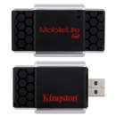 Leitor de cart. de memoria portatil - R$ 30,40