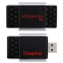 Leitor de cartão de memoria portatil mobilelite g2 kingston