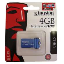 Pen drive 4gb kingston datatraveler 108 azul - dt108/4gb